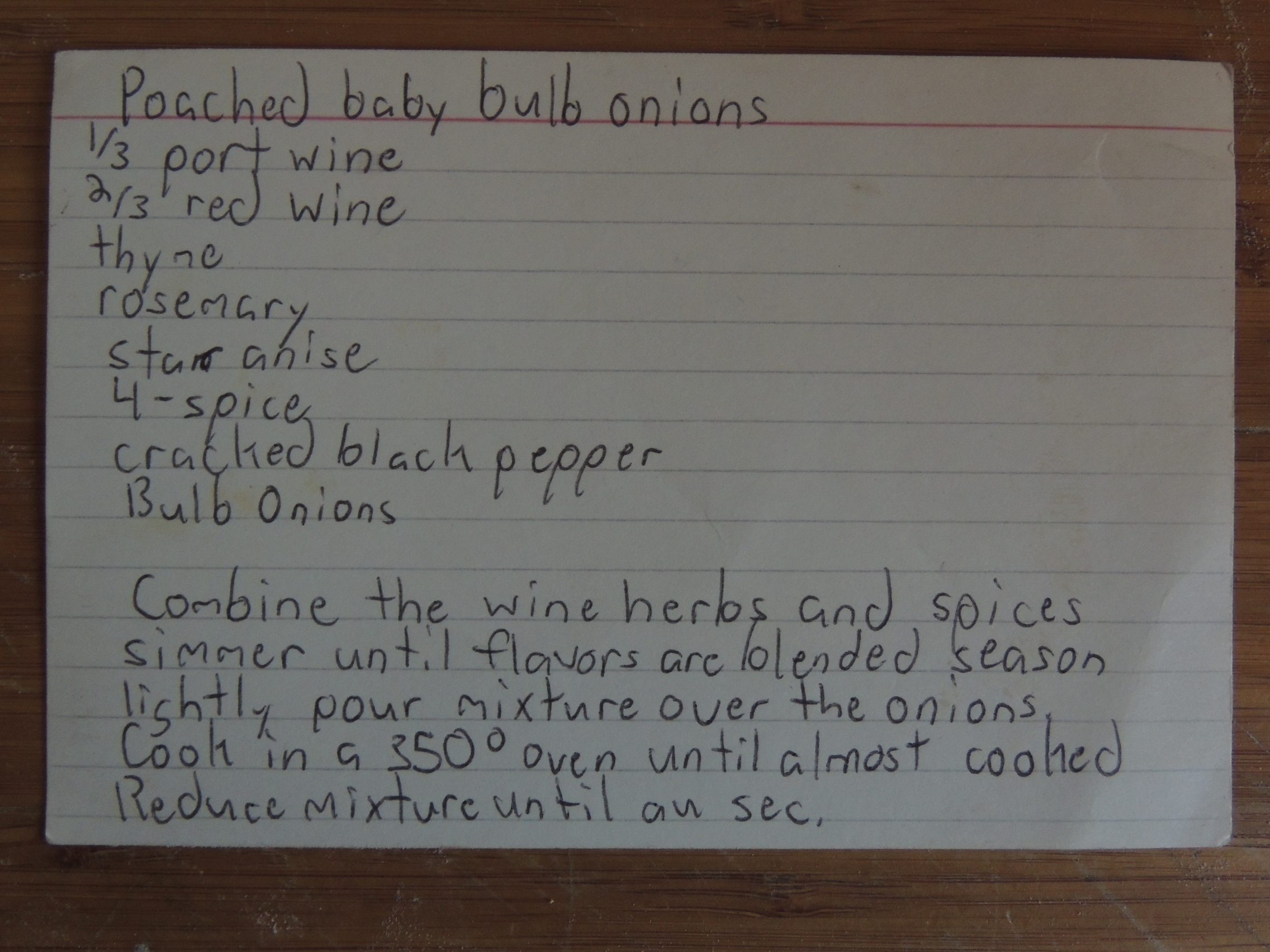 BABY BULB ONION RECIPE