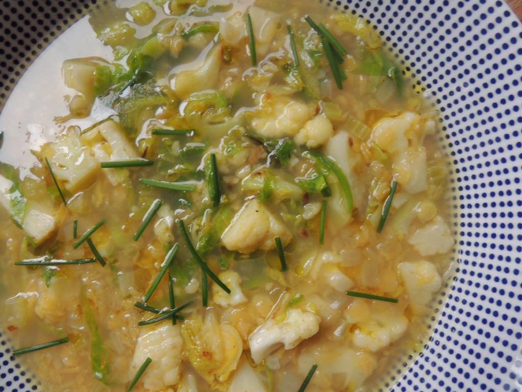 Red lentil soup