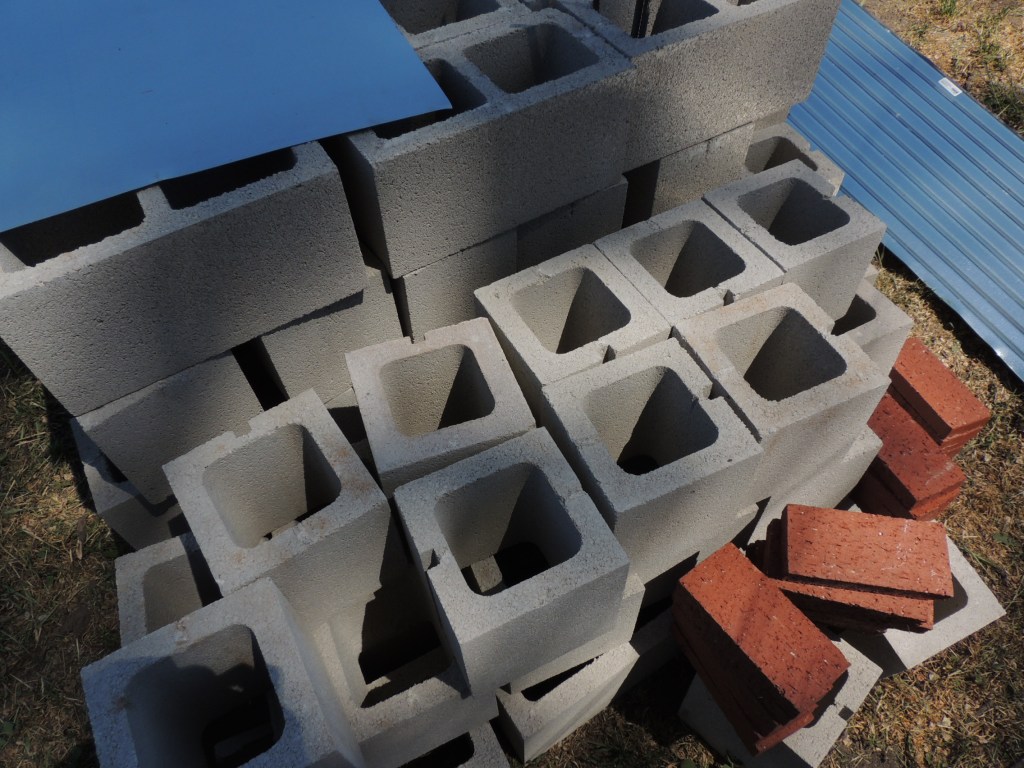 Cinder Block Smoker