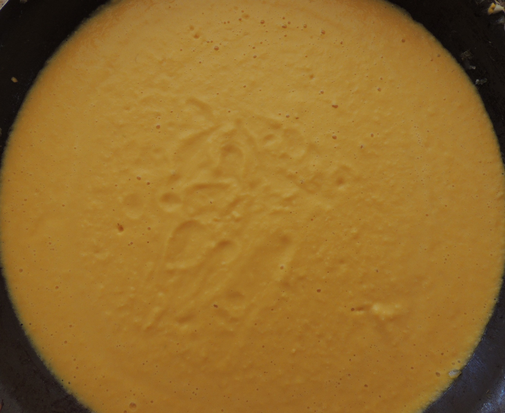 Pureed, creamed corn